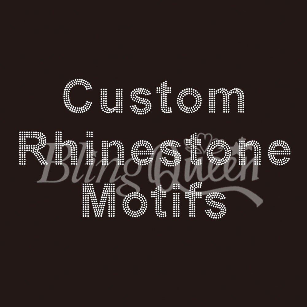 BlingQueen 25 / Custom Rhinestone Motifs  Fix ..